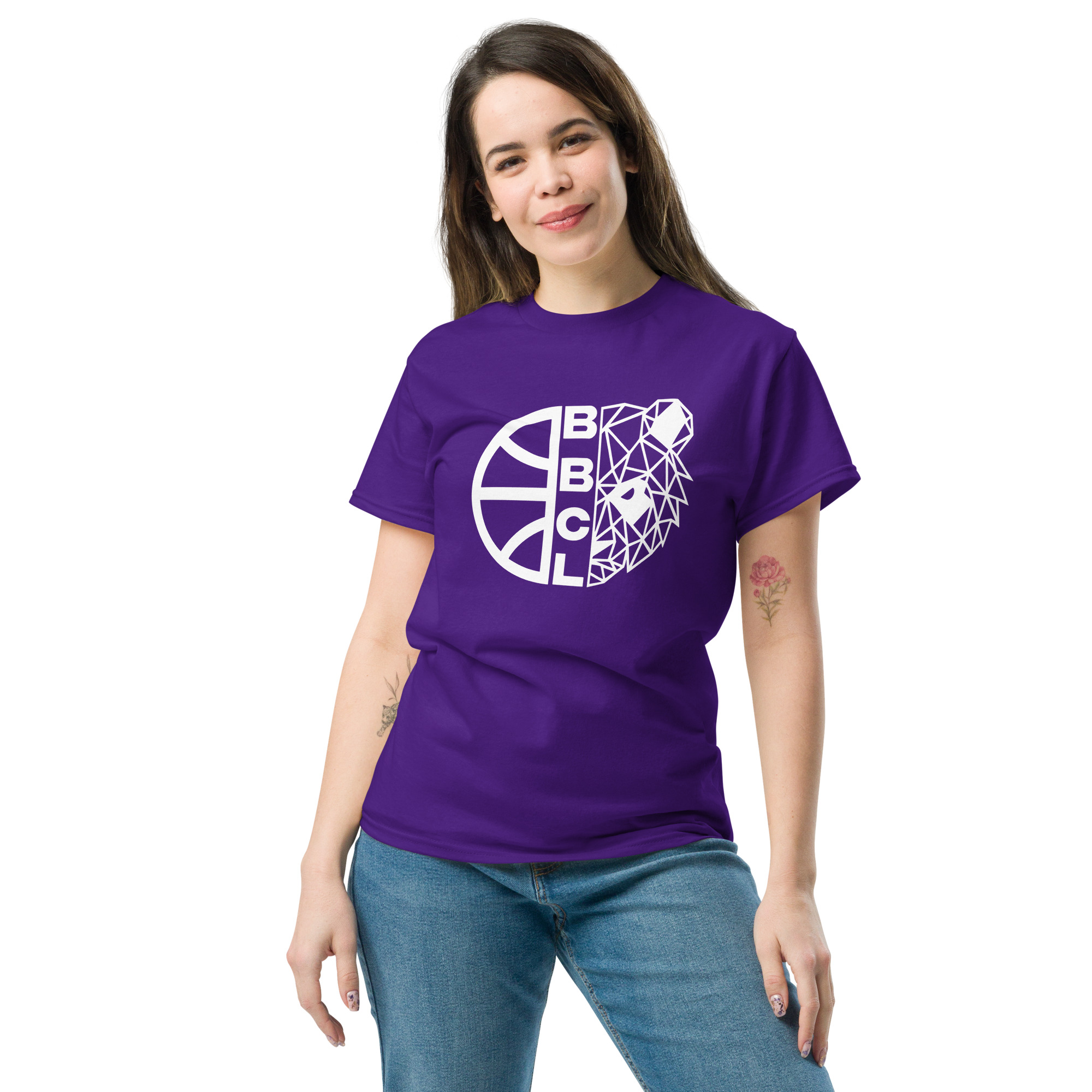 T-shirt unisexe – Logo “Fusion Panda” - blanc – Image 2